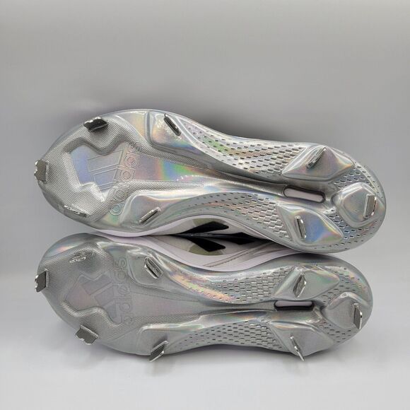 Adidas Purehustle 2 Elite Womens 9 White Softball Metal Cleats FY4393 Fast Pitch - Picture 12 of 15
